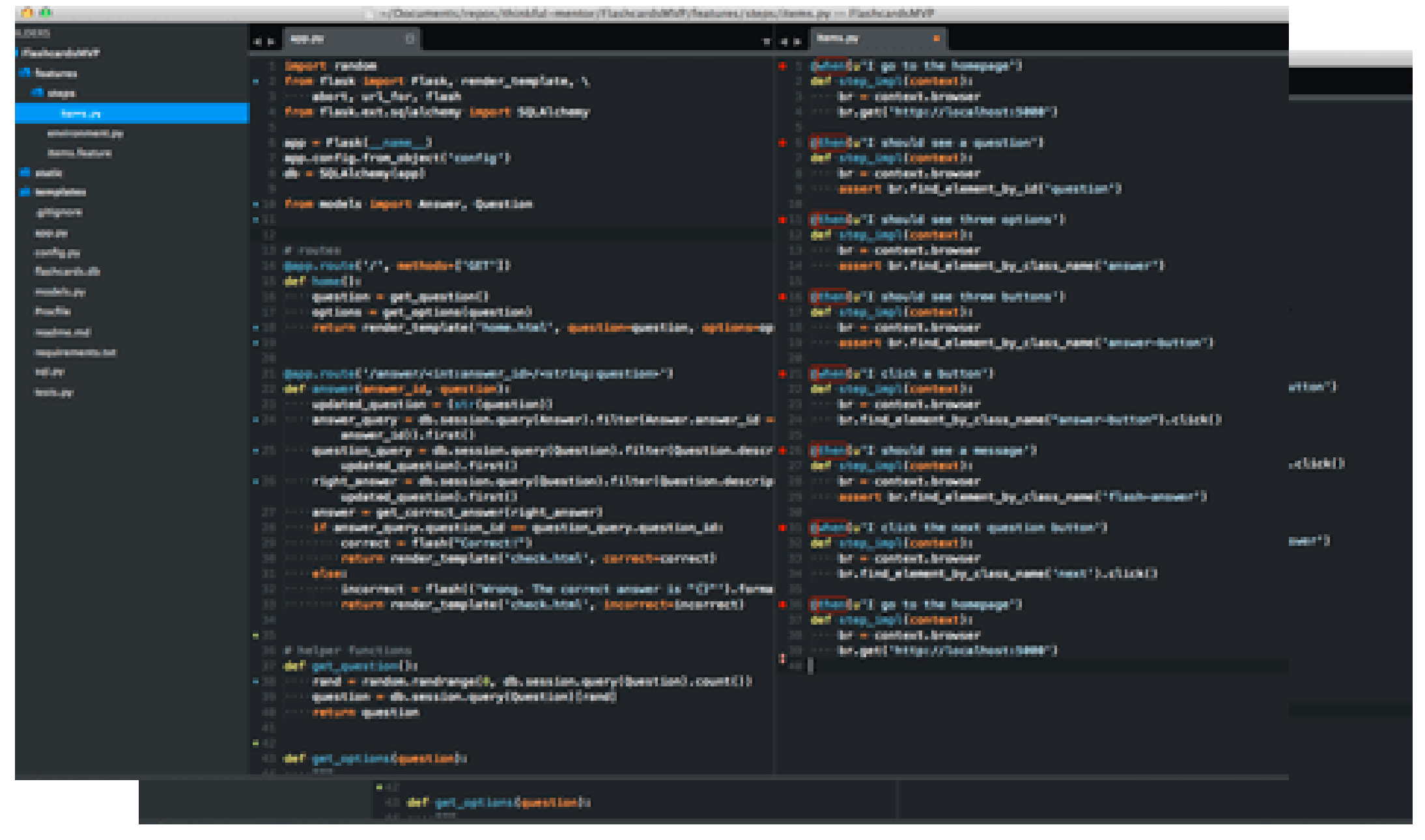 Imagem de um editor de códigos com diversos códigos para ilustrar a manutenção de um site